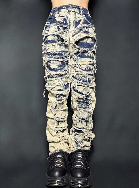 chemical clash denim A169
