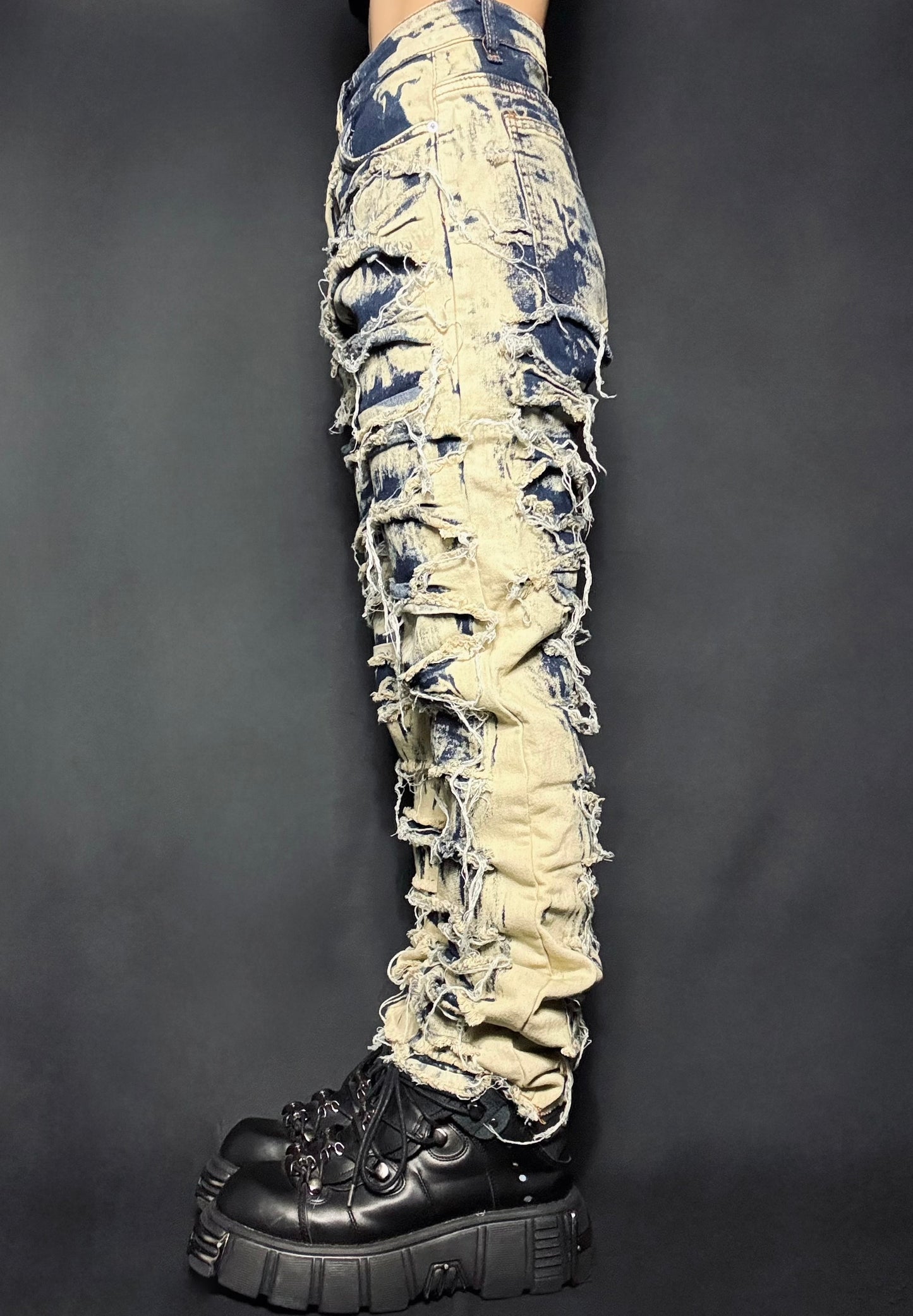chemical clash denim A169