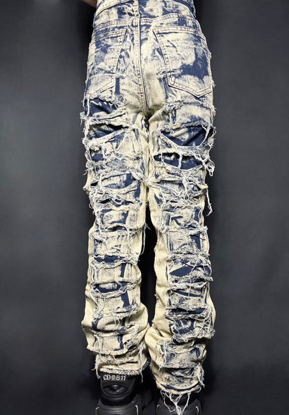 chemical clash denim A169