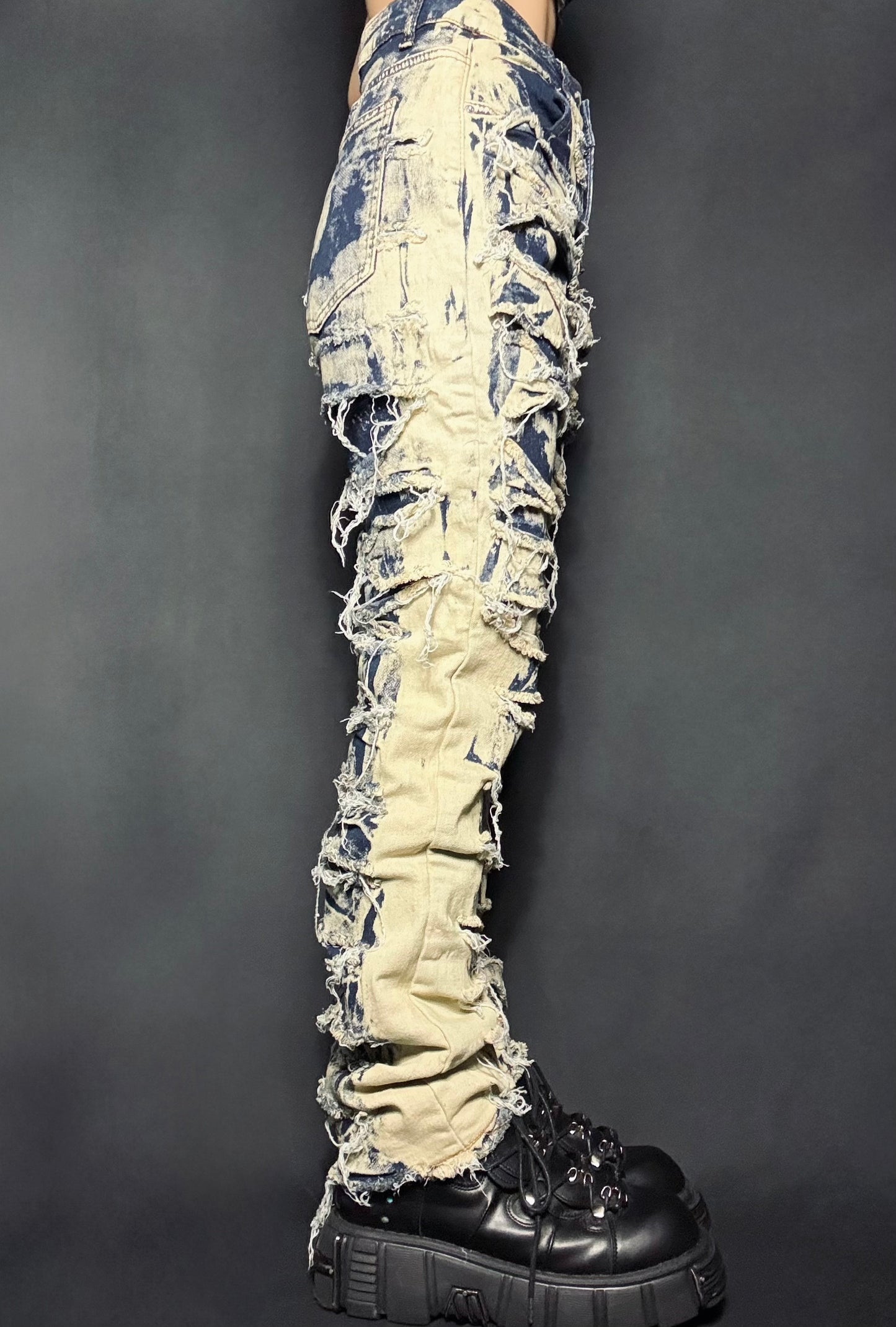 chemical clash denim A169