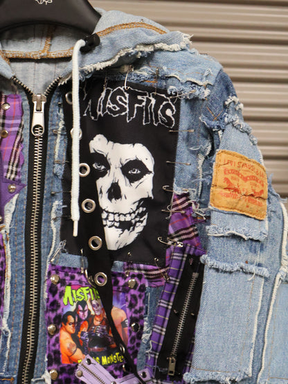 Neon Riot Patchwork Jacket RA1022