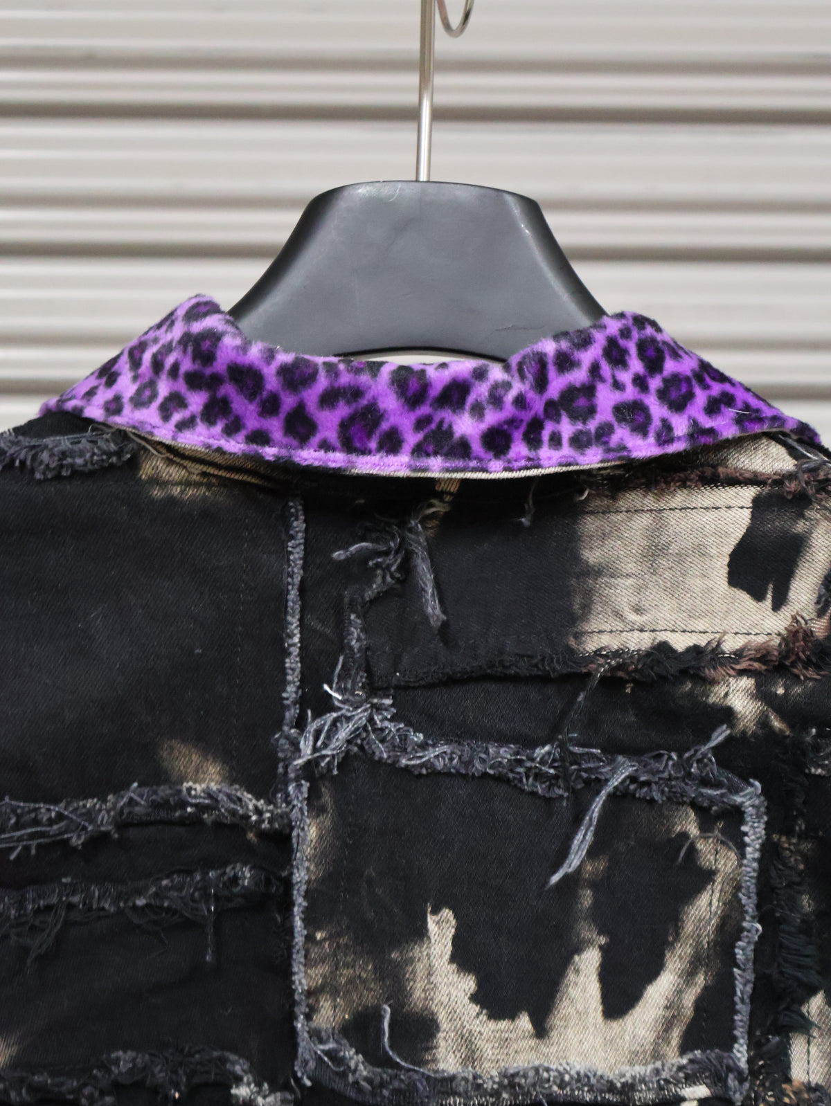 Violet Chaos Patchwork Jacket RA1023
