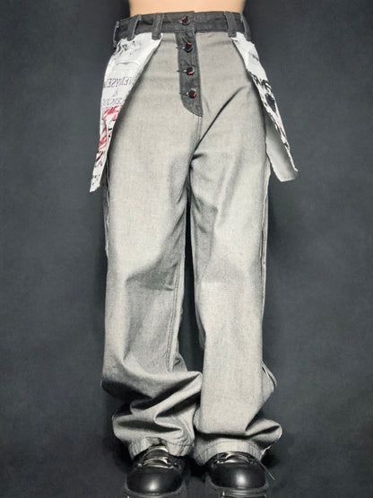 Graffiti Patch Pants A271