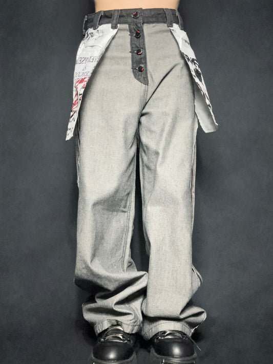 Graffiti Patch Pants A271