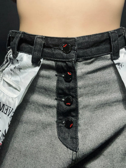 Graffiti Patch Pants A271