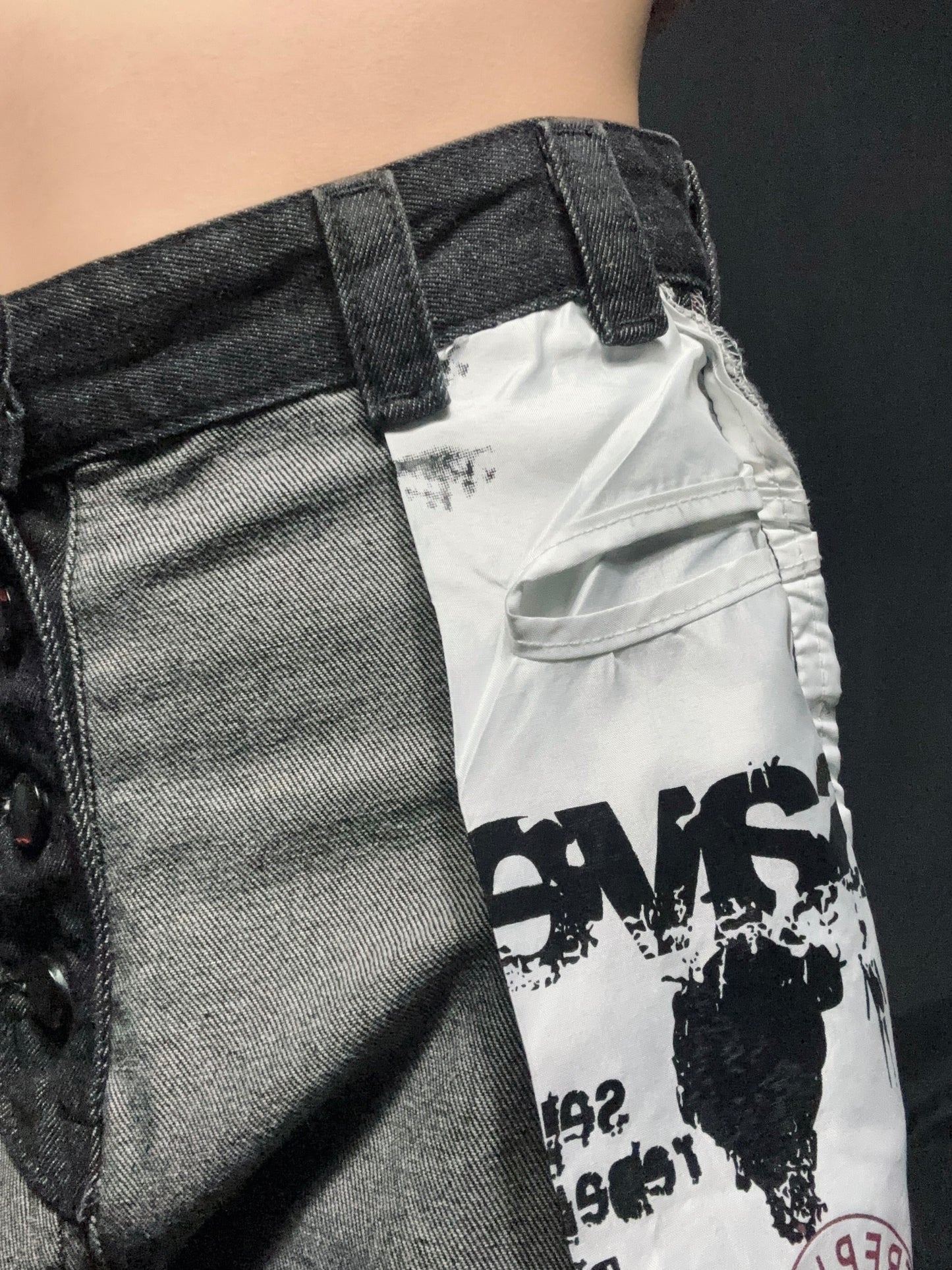 Graffiti Patch Pants A271