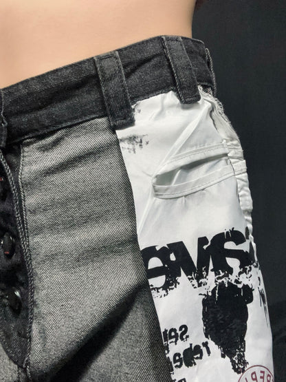 Graffiti Patch Pants A271