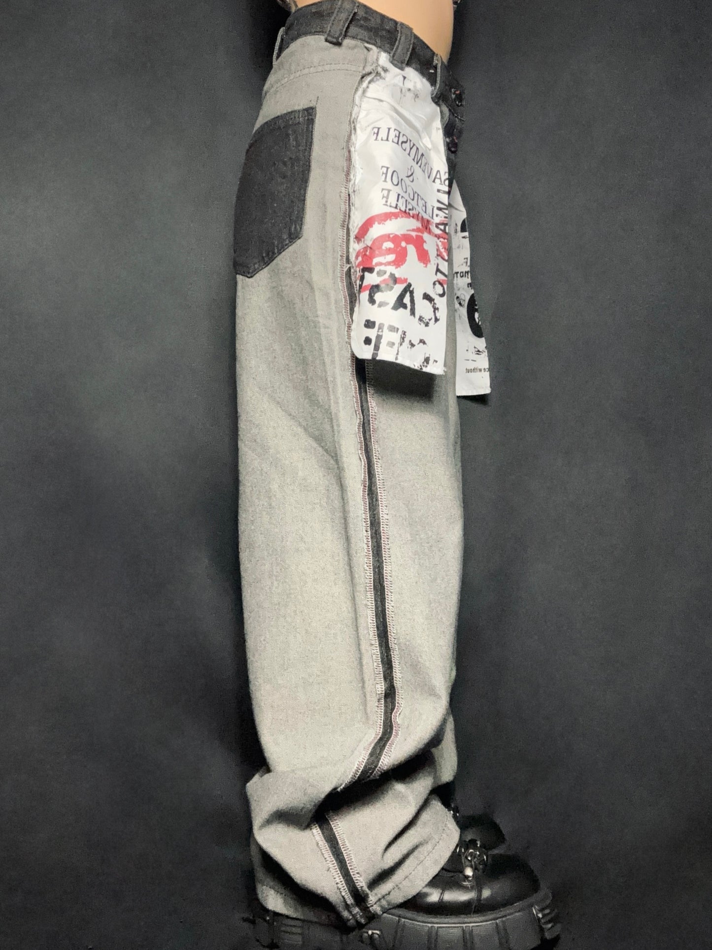 Graffiti Patch Pants A271