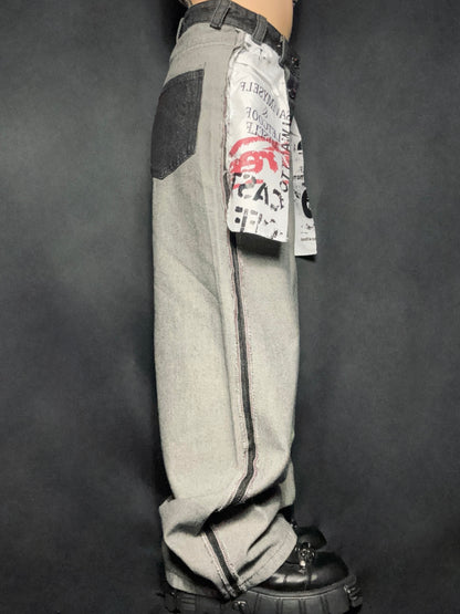 Graffiti Patch Pants A271