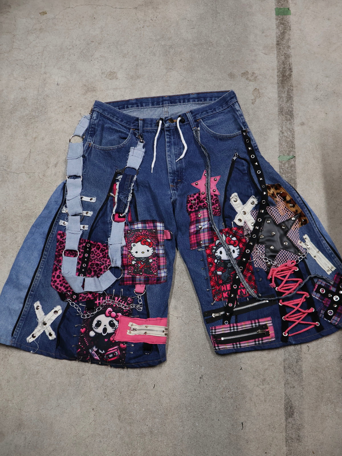 RE: Ash Washed Patch Denim RA1113