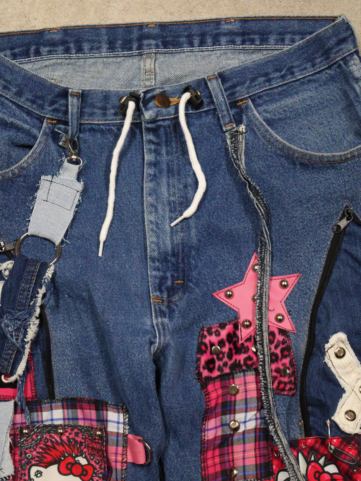 RE: Ash Washed Patch Denim RA1113