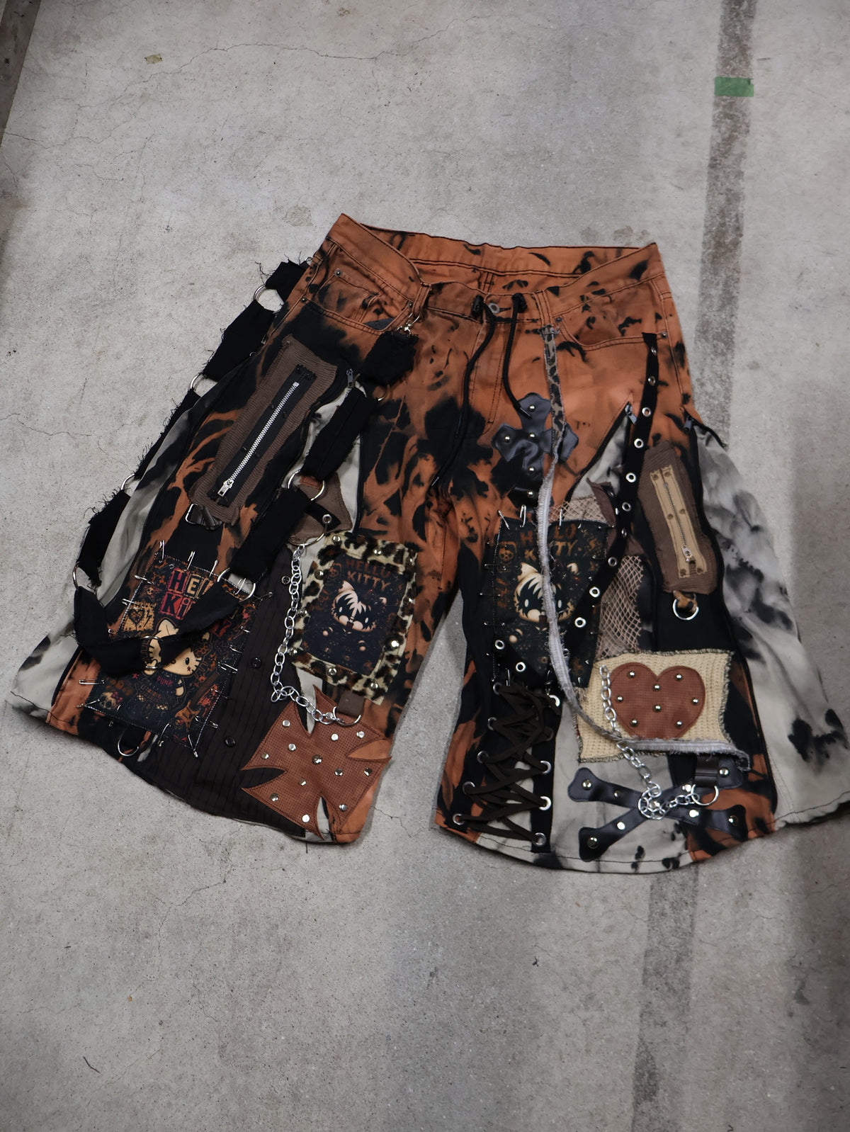 RE: Ash Washed Patch Denim RA1104