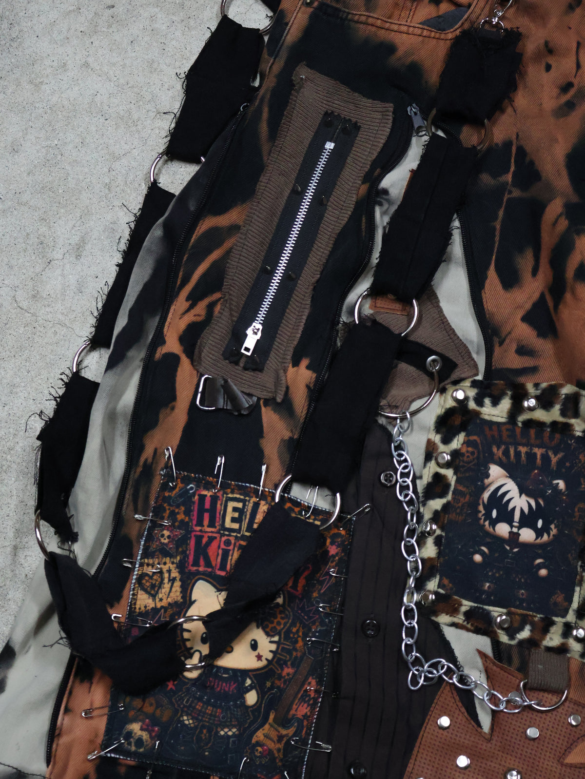 RE: Ash Washed Patch Denim RA1104