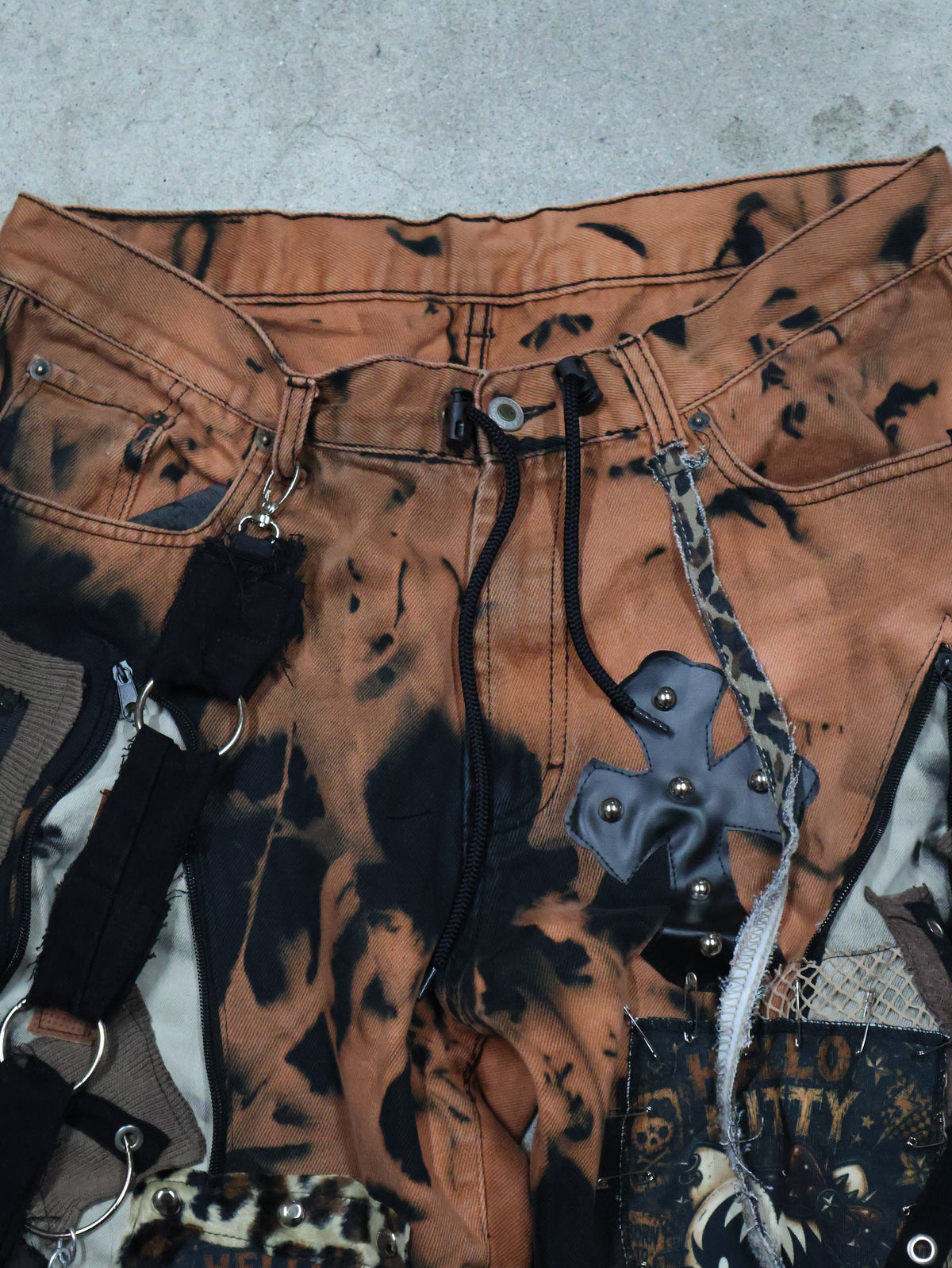 RE: Ash Washed Patch Denim RA1104