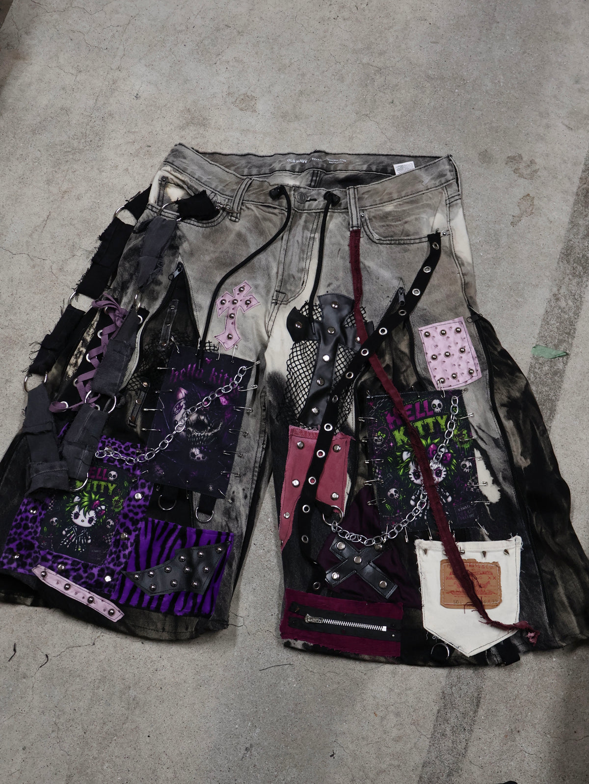 RE: Ash Washed Patch Denim RA1109