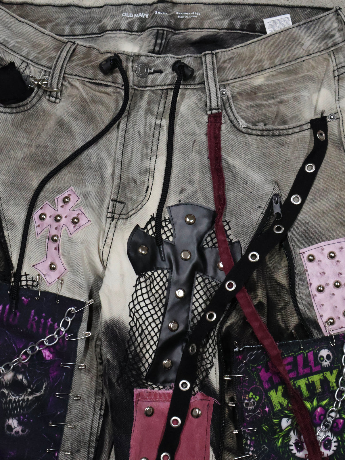 RE: Ash Washed Patch Denim RA1109