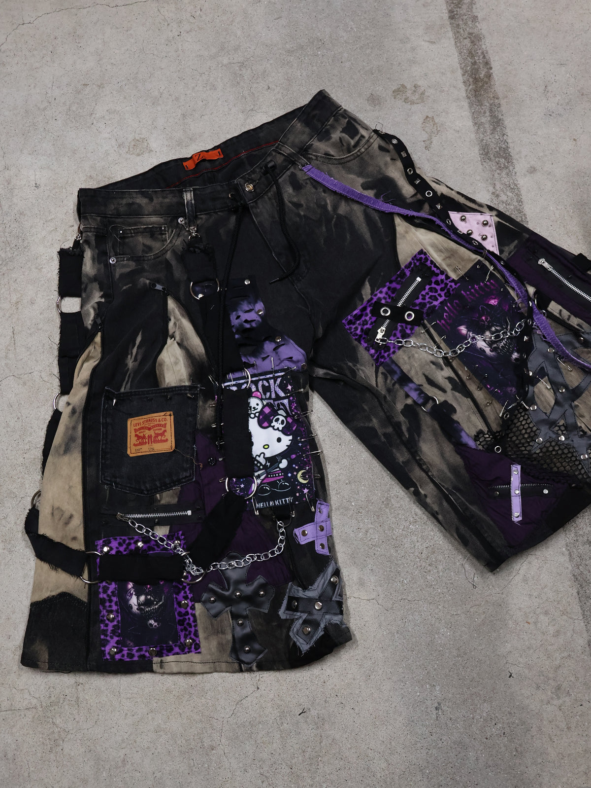 RE: Ash Washed Patch Denim RA1111