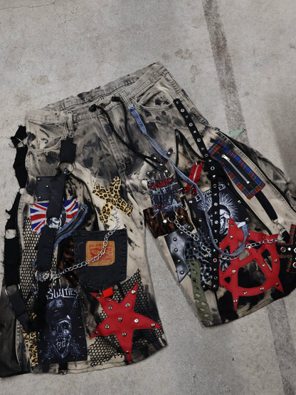 RE: Ash Washed Patch Denim RA1112