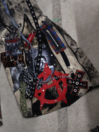 RE: Ash Washed Patch Denim RA1112