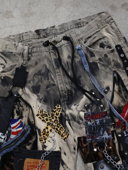 RE: Ash Washed Patch Denim RA1112