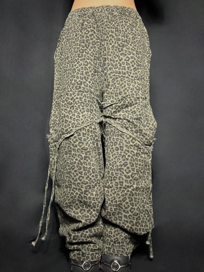 Leopard Cago Pants  A607
