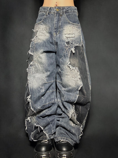 Ruin Cross Denim  A532