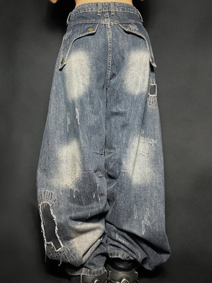 Ruin Cross Denim  A532