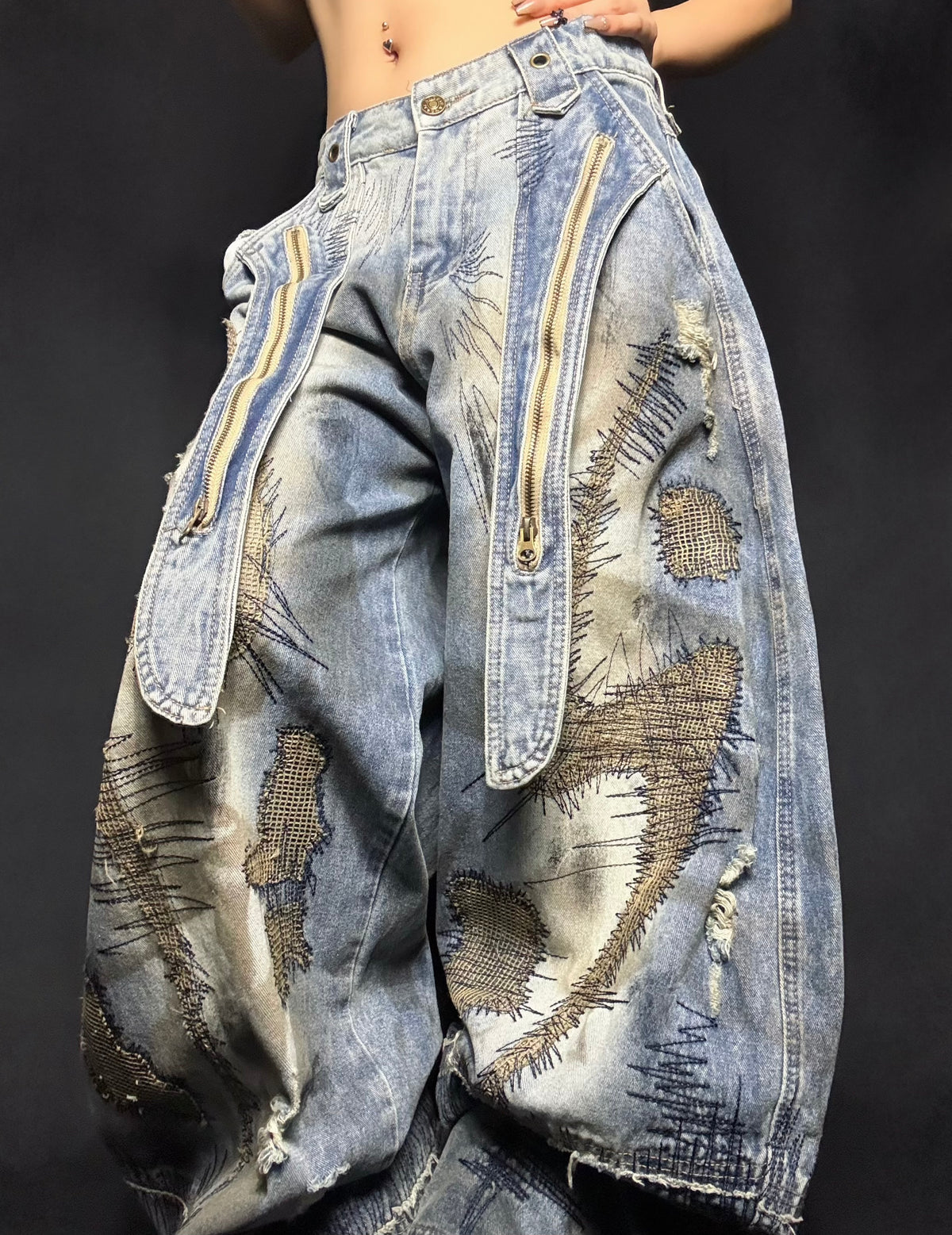 dirtydiagonal denim A10