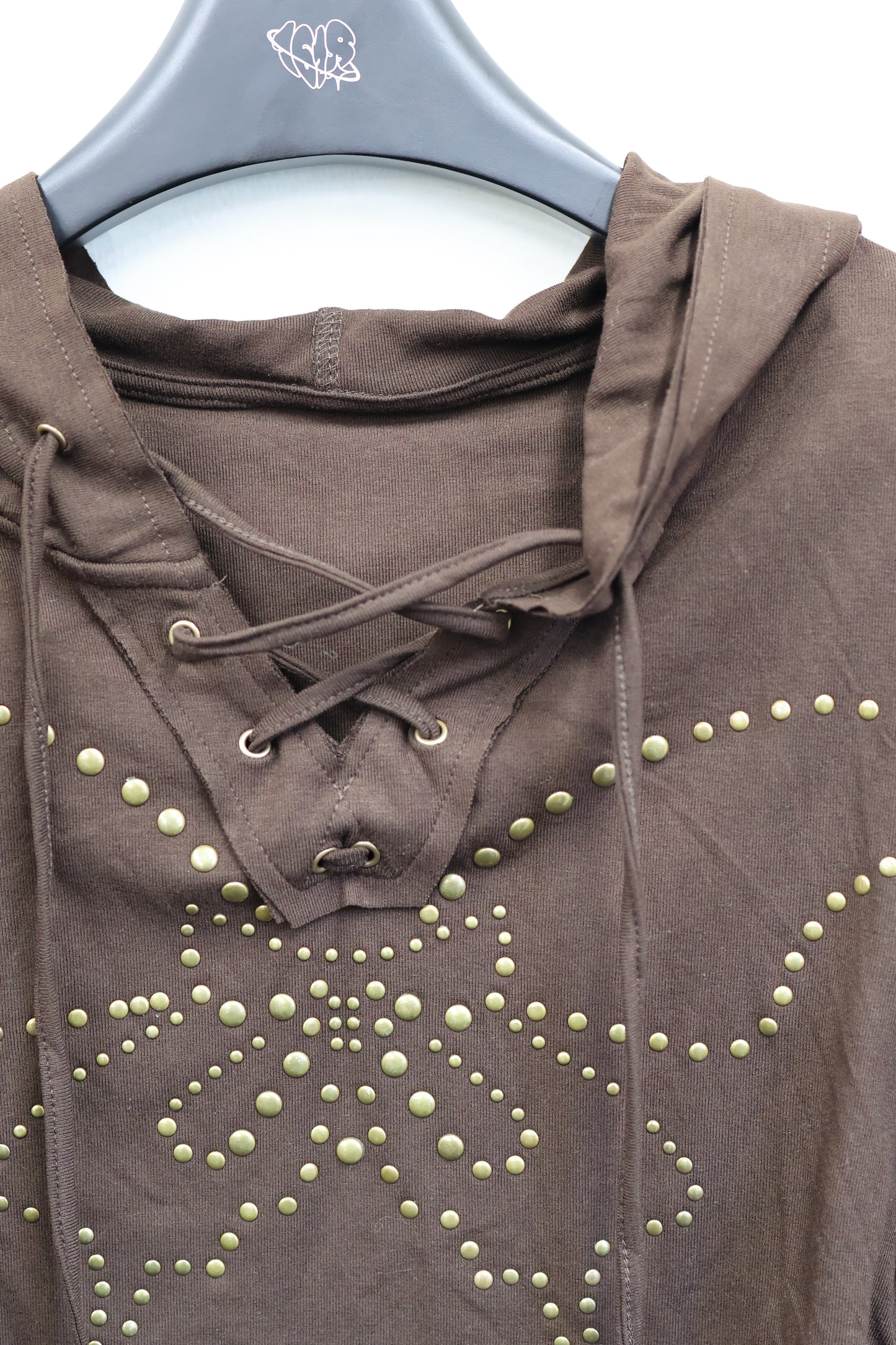 25-909 Stud Butterfly Hoodie A336