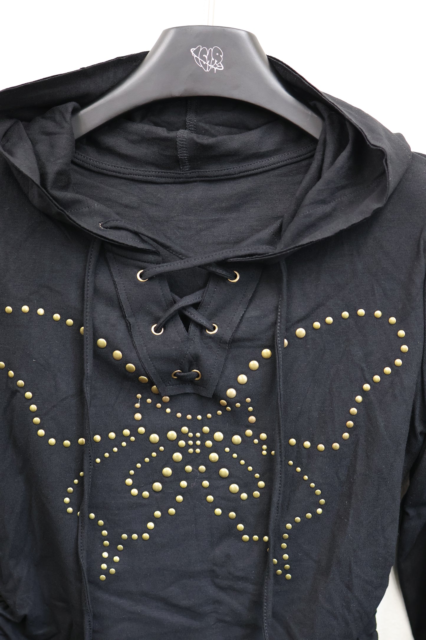 25-909 Stud Butterfly Hoodie A336