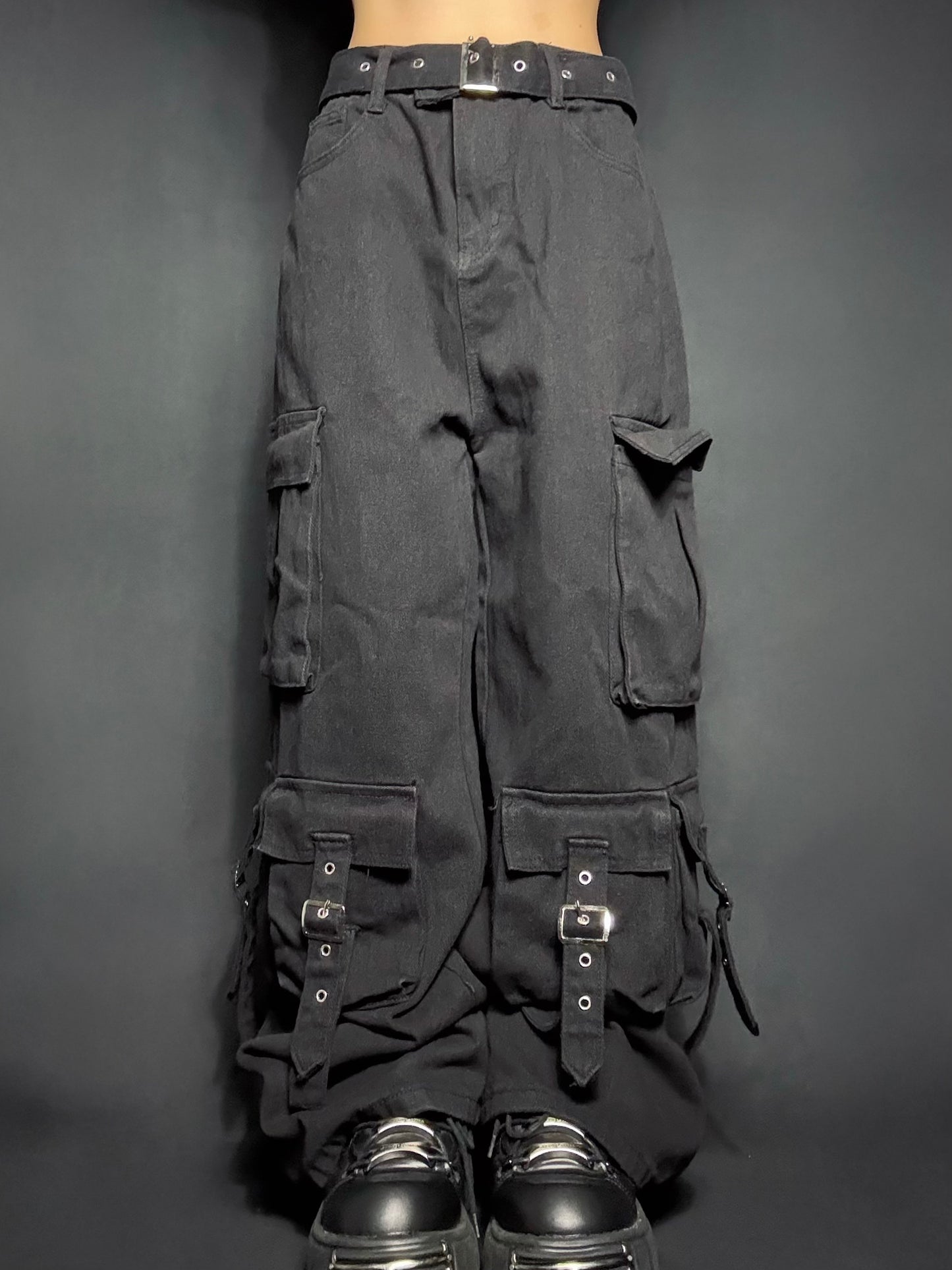 waist belt cargo denim A239