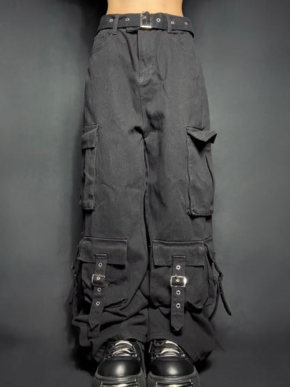 waist belt cargo denim A239