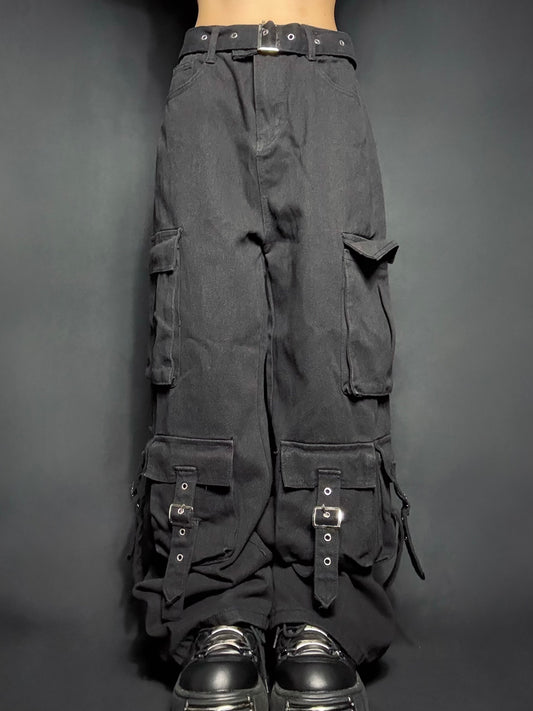 waist belt cargo denim A239