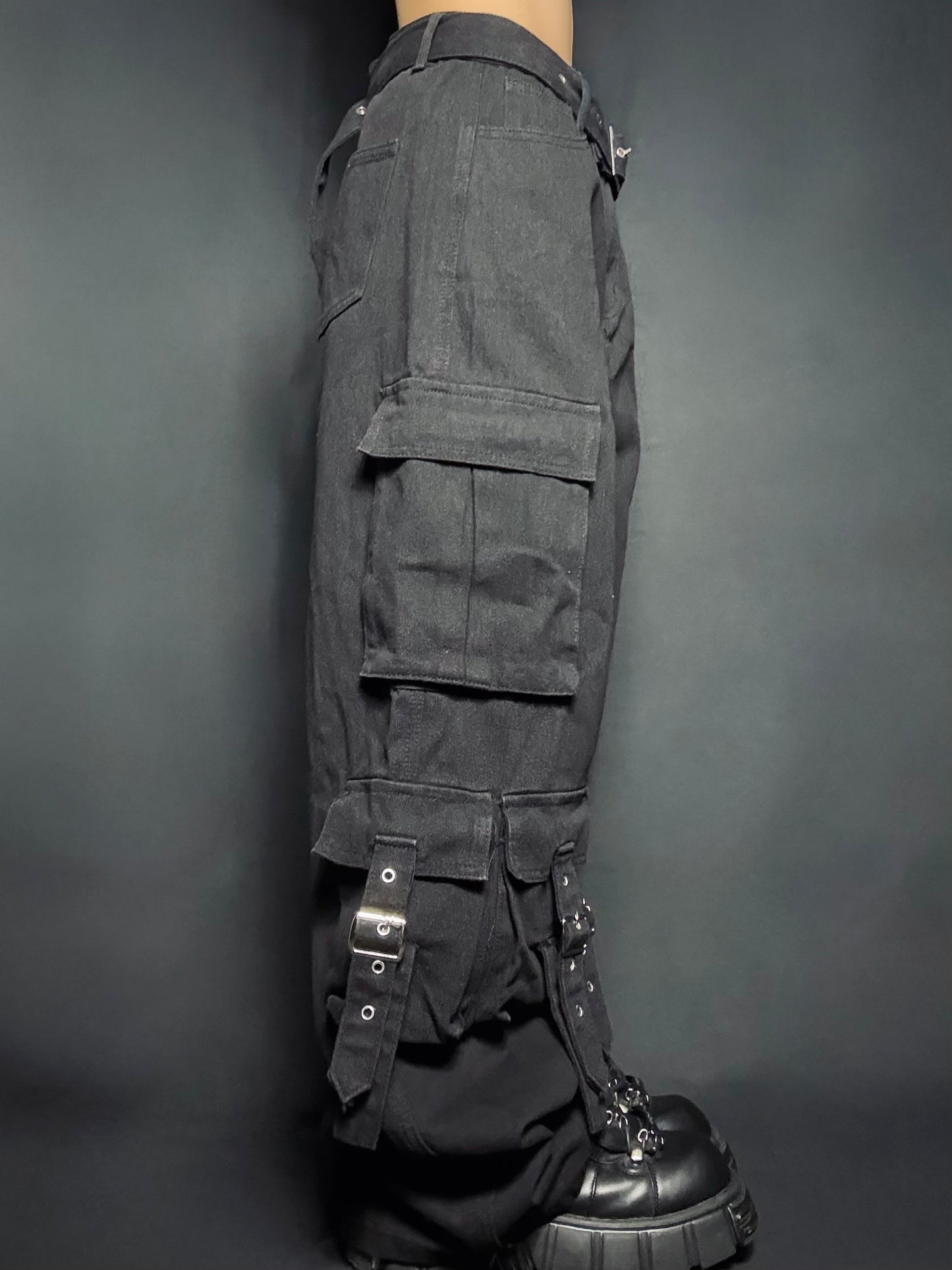 waist belt cargo denim A239