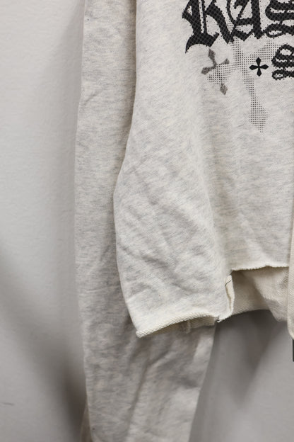 25-920 Logo Crop Hoodie  A349