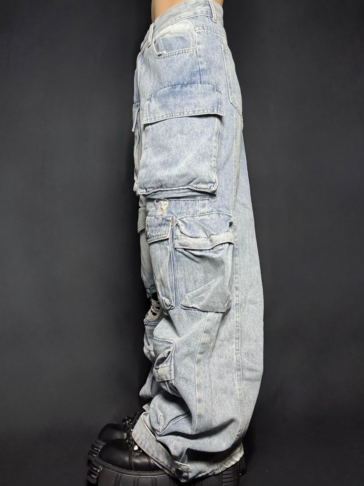 cargo denim A411