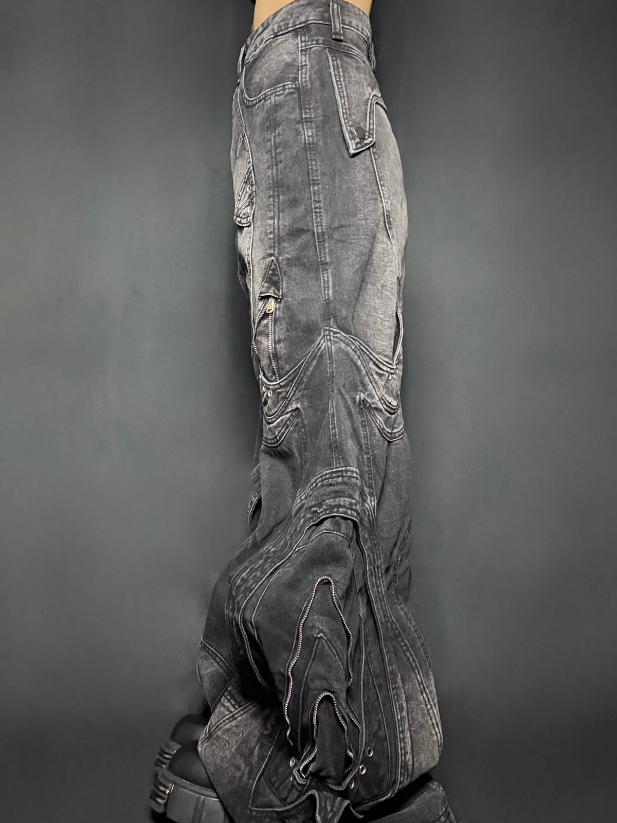 Steel Wide Pants A332