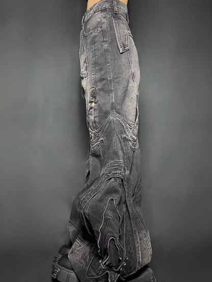 Steel Wide Pants A332