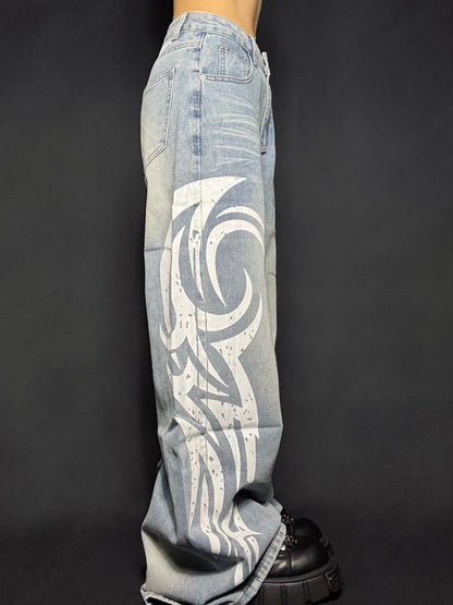 side graph denim A13