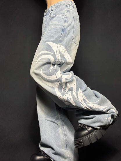 side graph denim A13