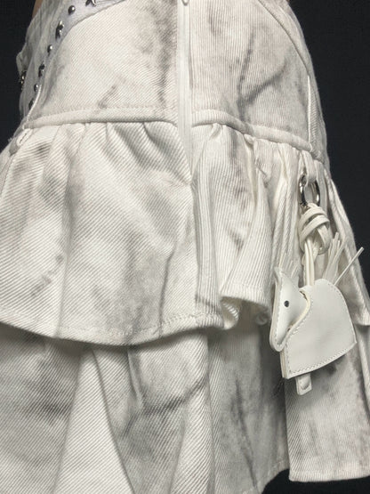 Layer Cargo Mini Skirt A505