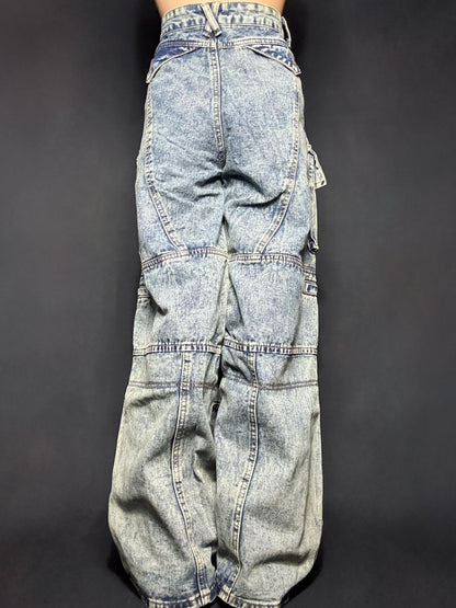 wash pocket denim A243