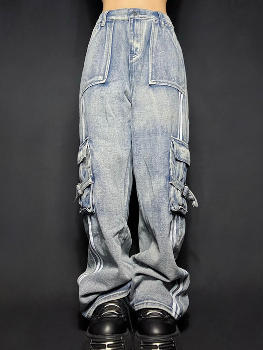 sideline denim cargo A130