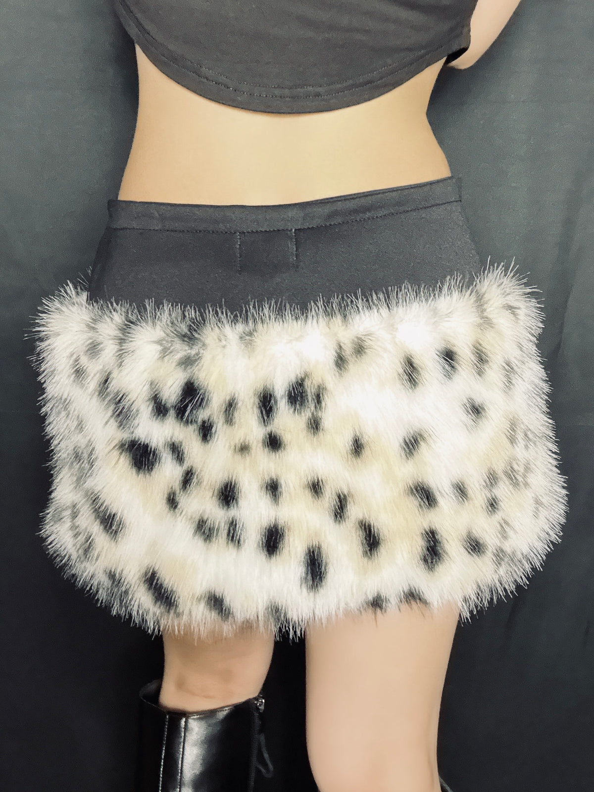 25-915 Wild Fur SkirtA353