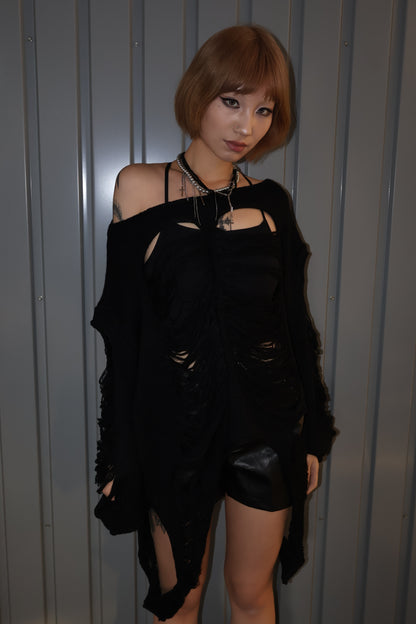 Shred Knit Top A318