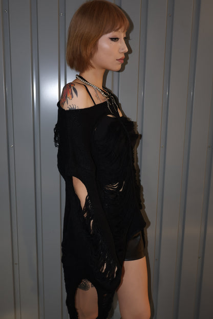 Shred Knit Top A318