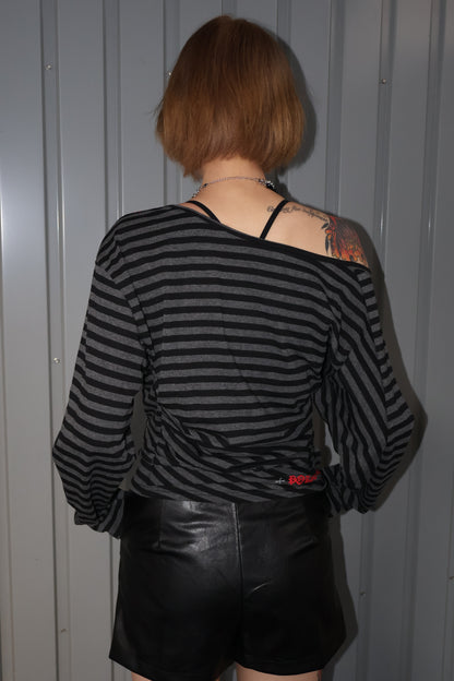 Rebel Stripe Top A281