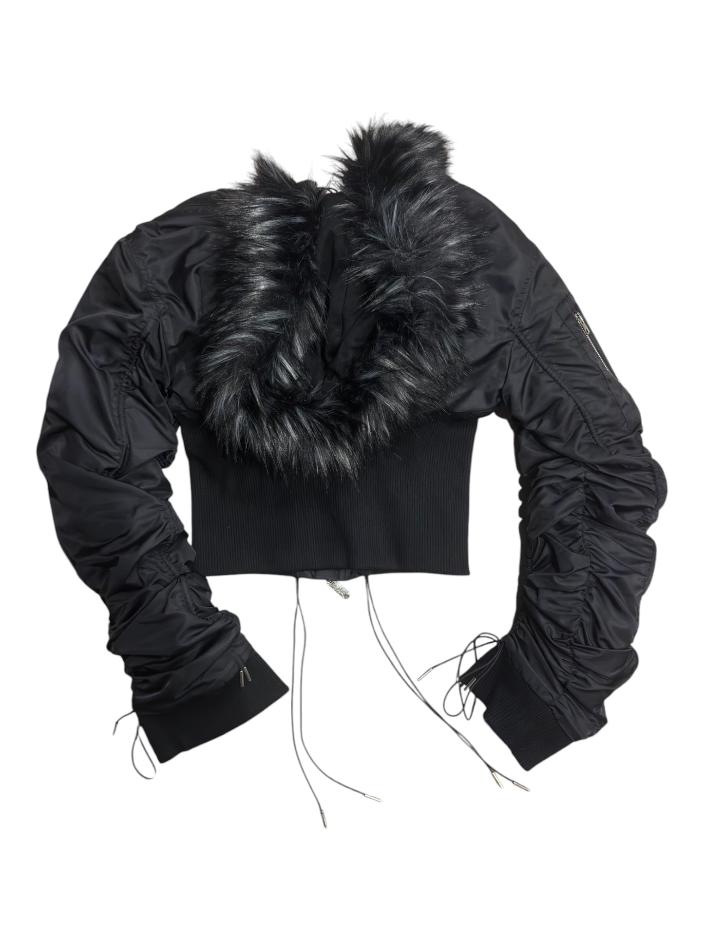 Fur Hood MA-1 Jacket A697