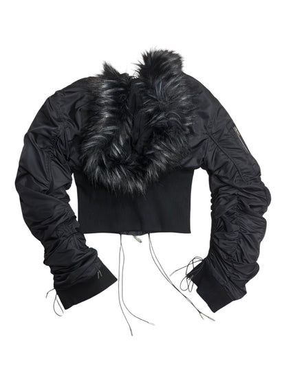 Fur Hood MA-1 Jacket A697