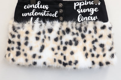25-915 Wild Fur SkirtA353